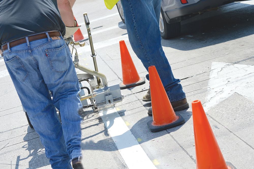 Get the job done on your parking lot, with Trantex