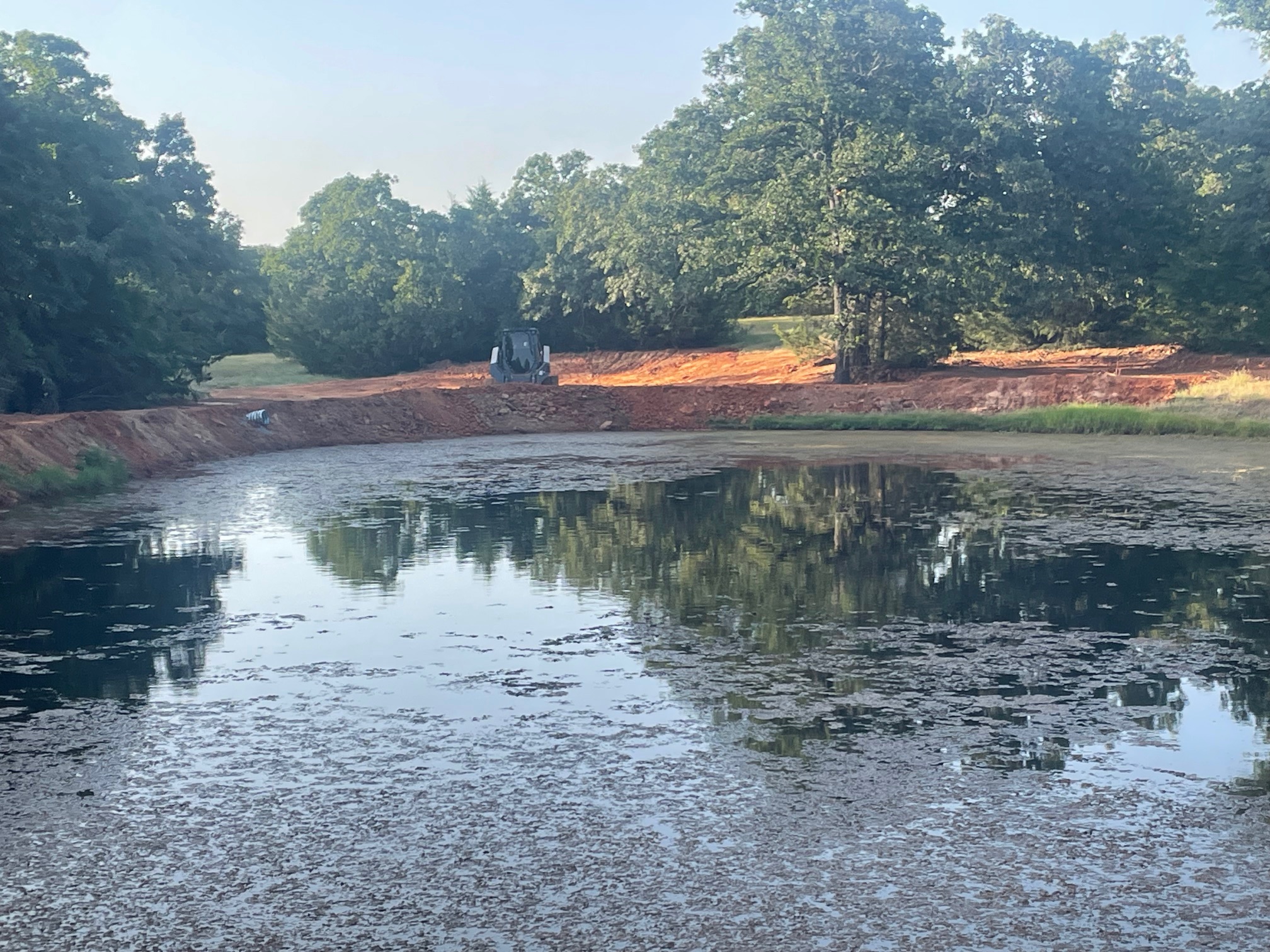 Pond Work 