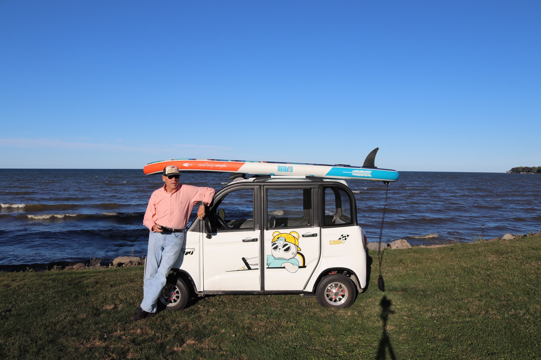 Waterfront view at Cleng Peerson's Point in Kendall, NY along Lake Ontario. A beautiful local spot that highlights the lifestyle and scenery of the Kendall community.