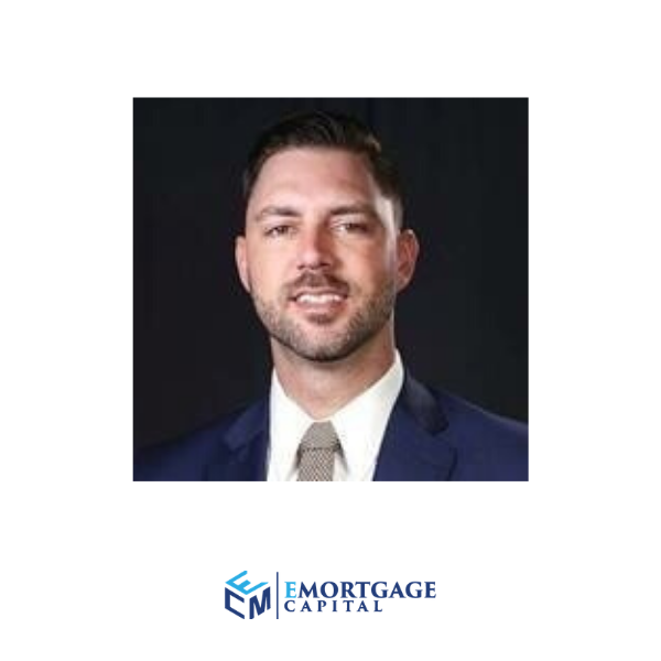 Eric Hines, E Mortgage Capital Logo