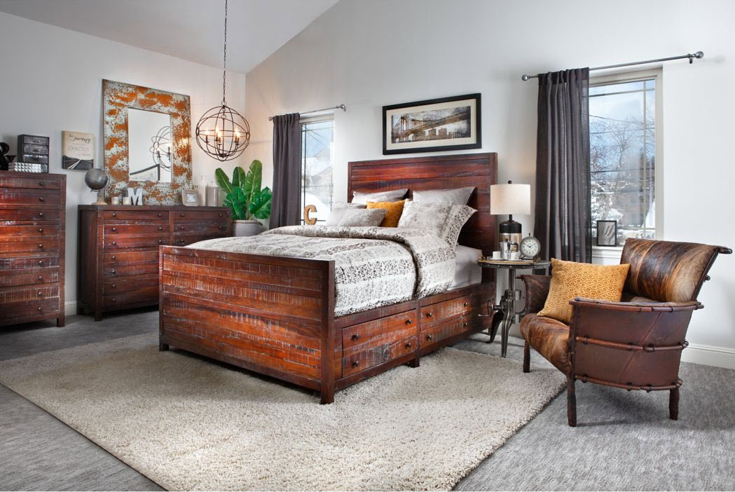 Jaipur Queen Storage Bed Furniture Row Wichita Falls (940)691-0235