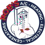 Rob's Air Conditioning & Heating Inc. Logo