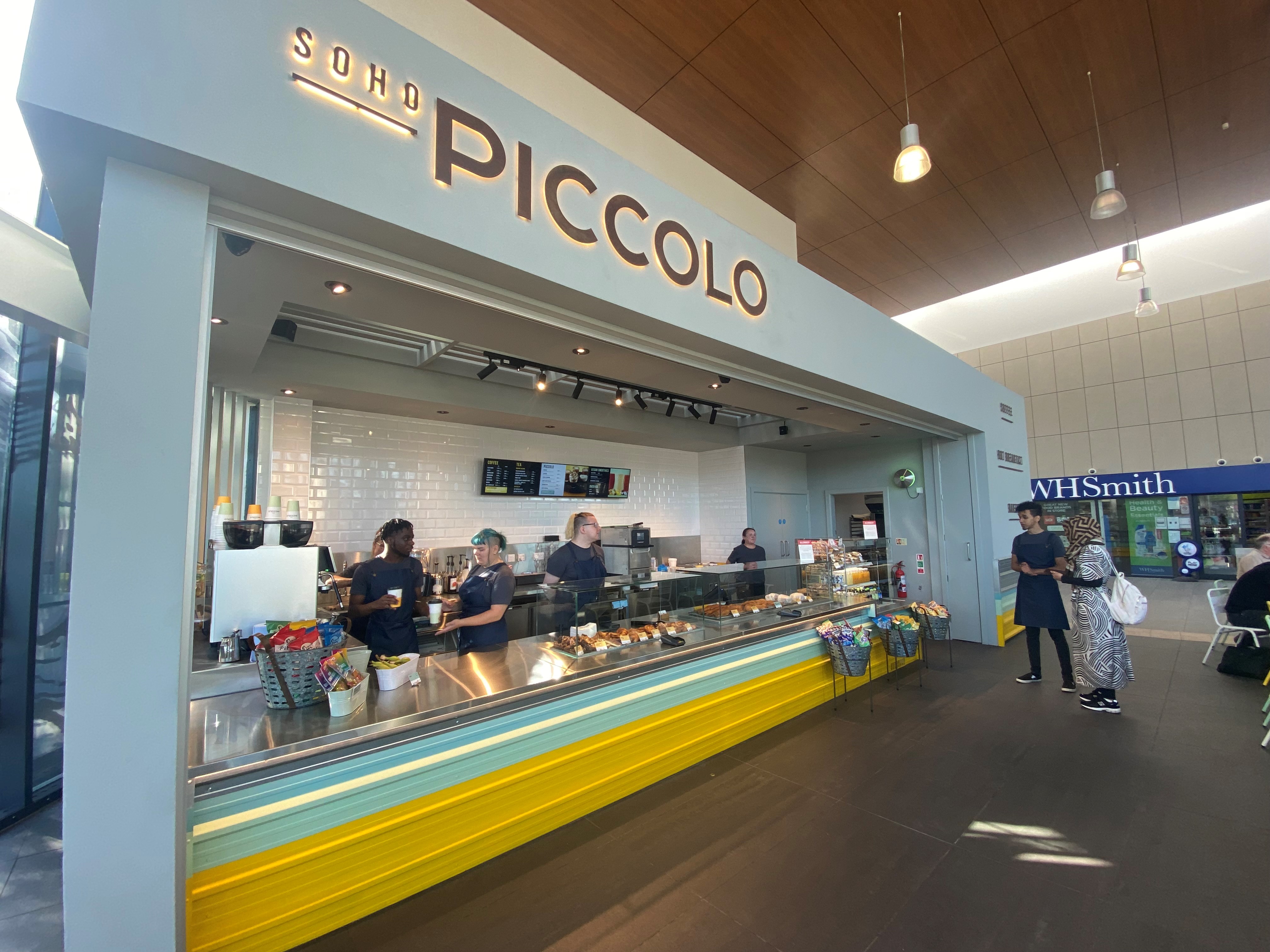 SOHO Piccolo - Coffee & Food on the go at Northampton Train Station SOHO Piccolo Northampton 01604 806904