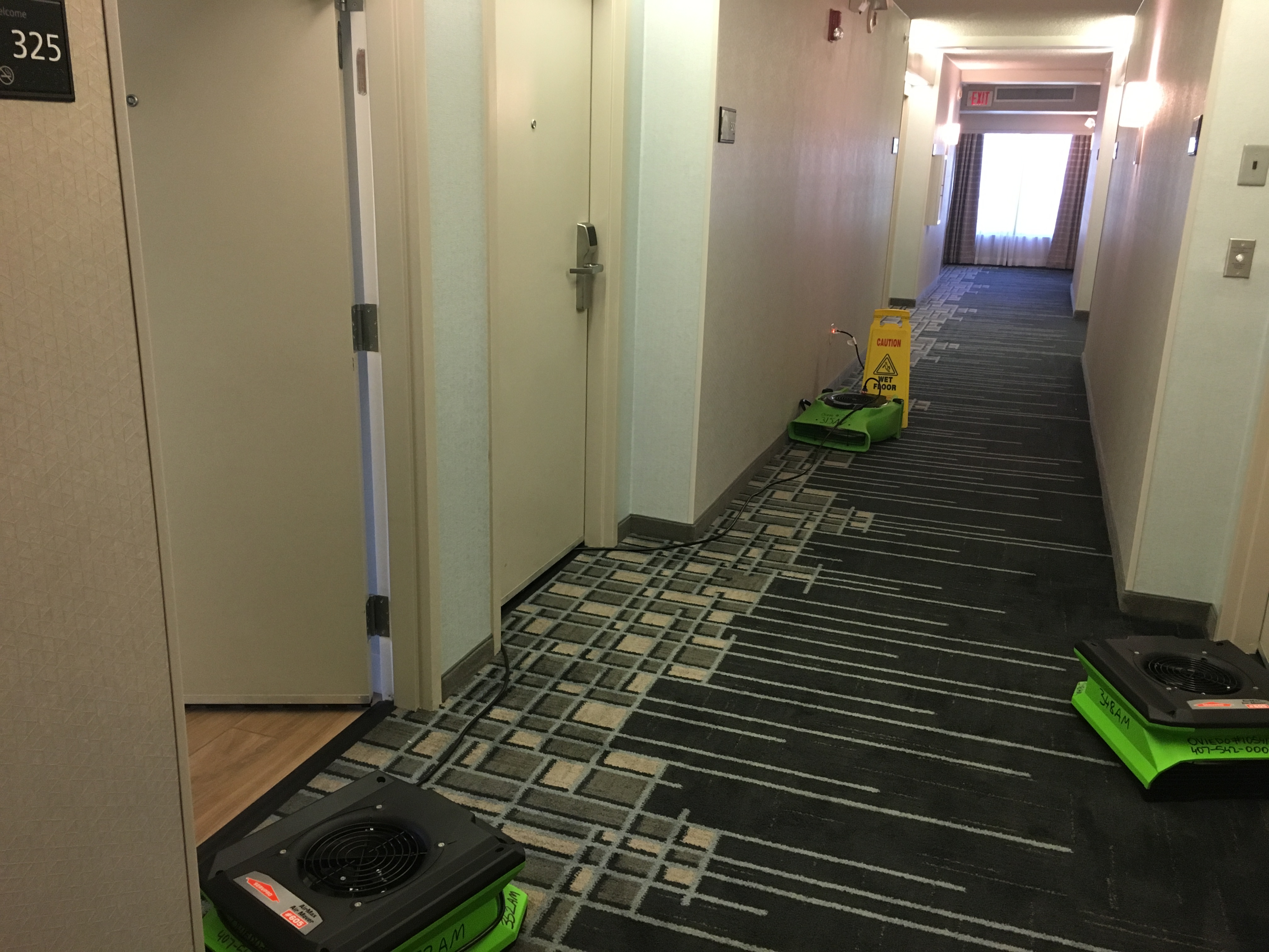Commercial water damage. SERVPRO is here to help.