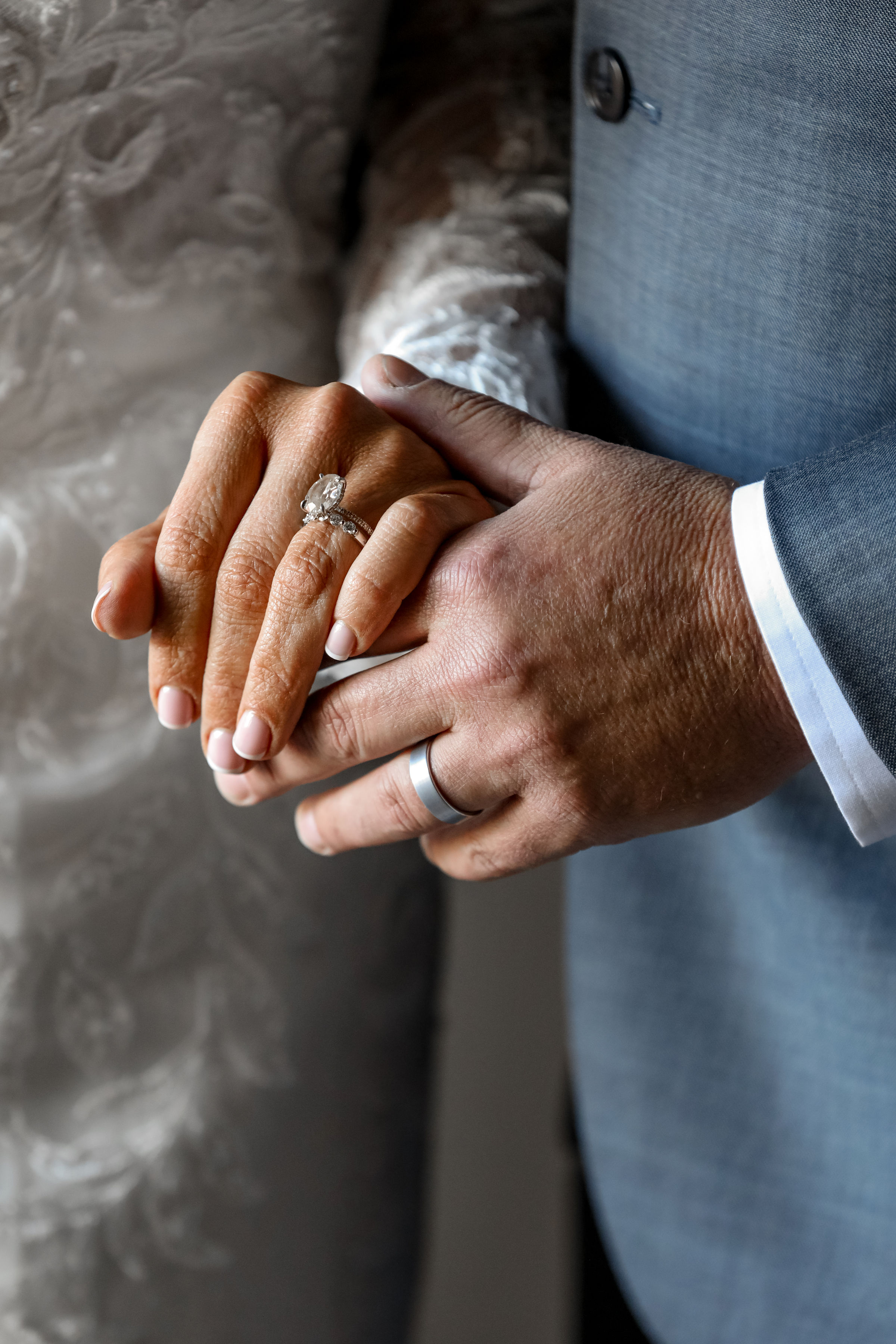 older couple holding hands 