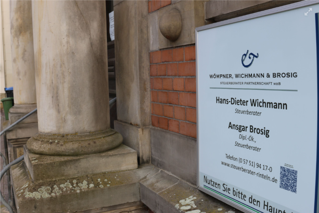 Wömpner, Wichmann & Brosig Steuerberater Partnerschaft mbB, Klosterstr. 28 in Rinteln