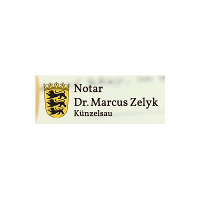 Kundenlogo Notar Dr. Marcus Zelyk