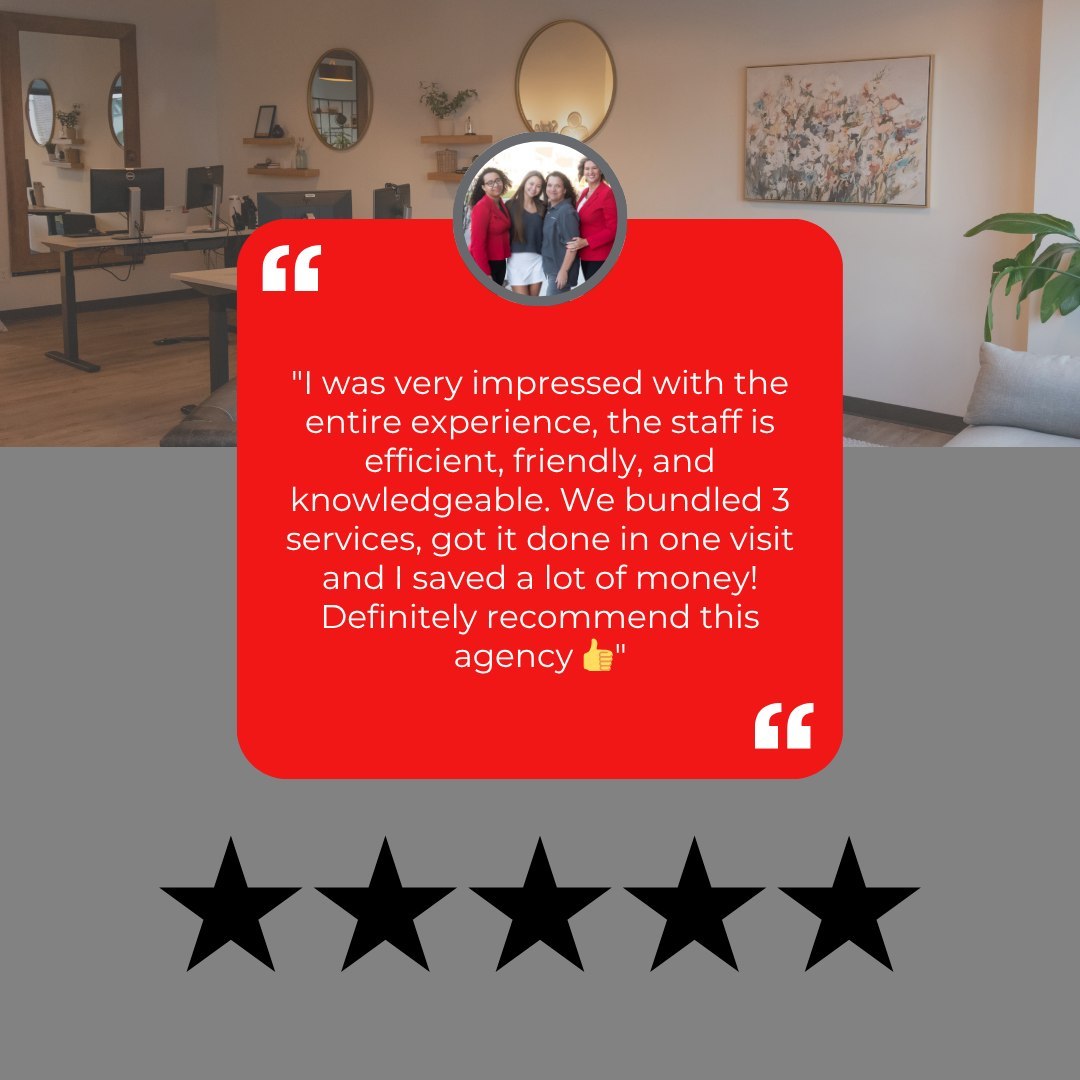 Exceptional service is the standard we strive for every day. A huge thank you to our customers for taking the time to share their experiences and for giving us the opportunity to help protect their families and businesses. We are here to help whenever you need us!