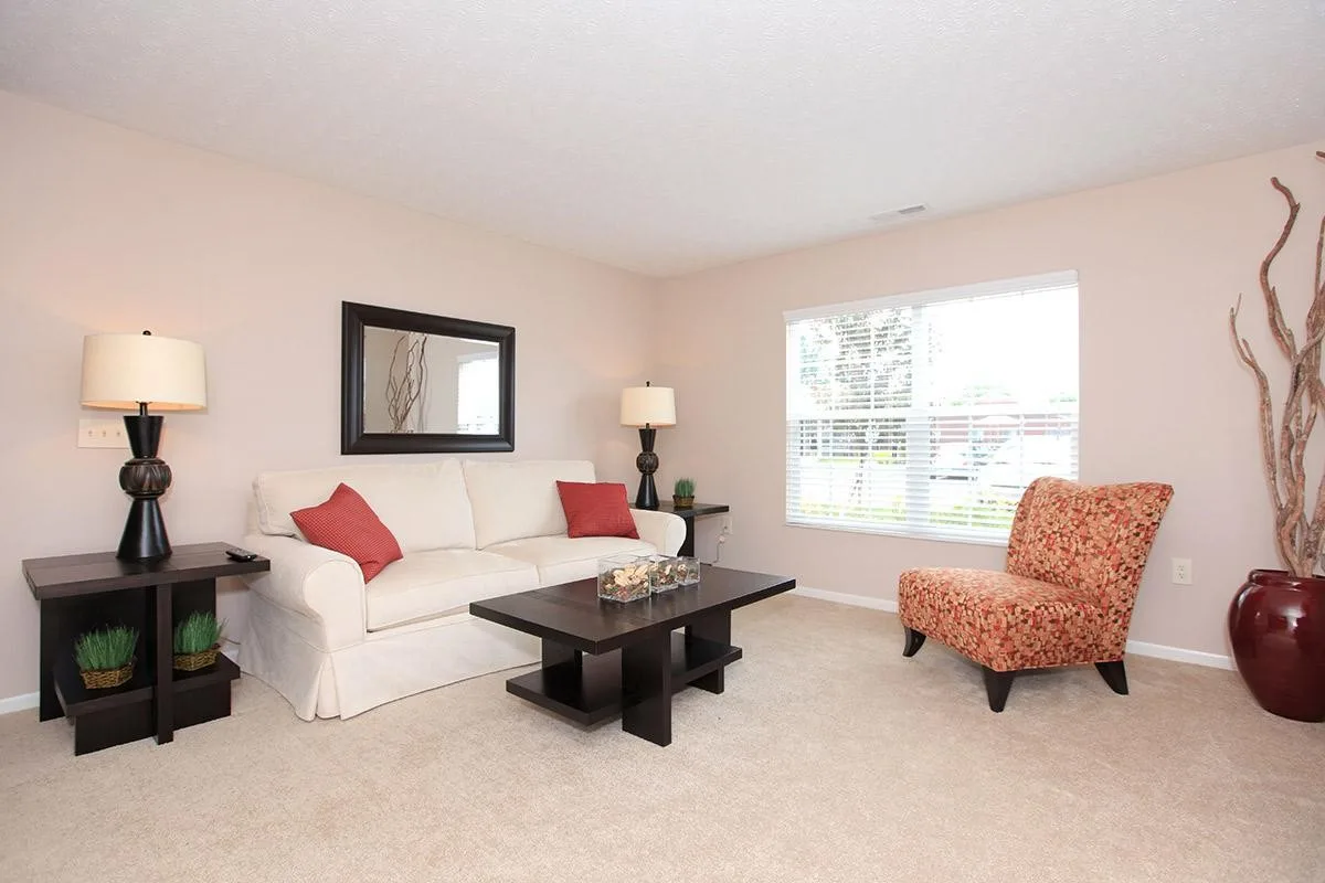 Modern Living Room at Stone Crossing