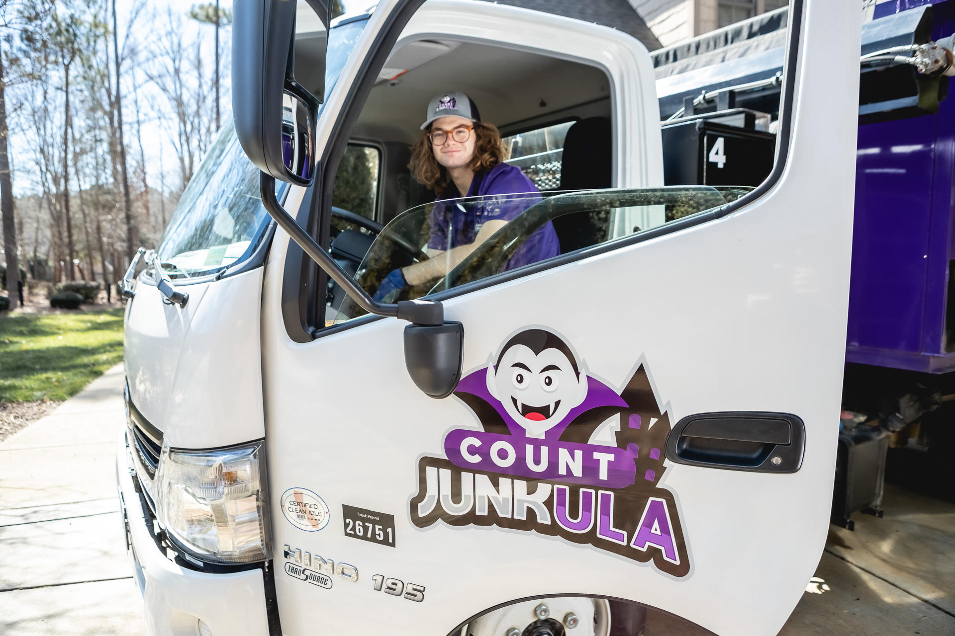 count junkula of raleigh truck door