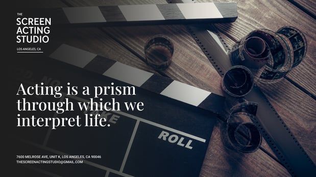 Images Aaron Speiser - The Screen Acting Studio