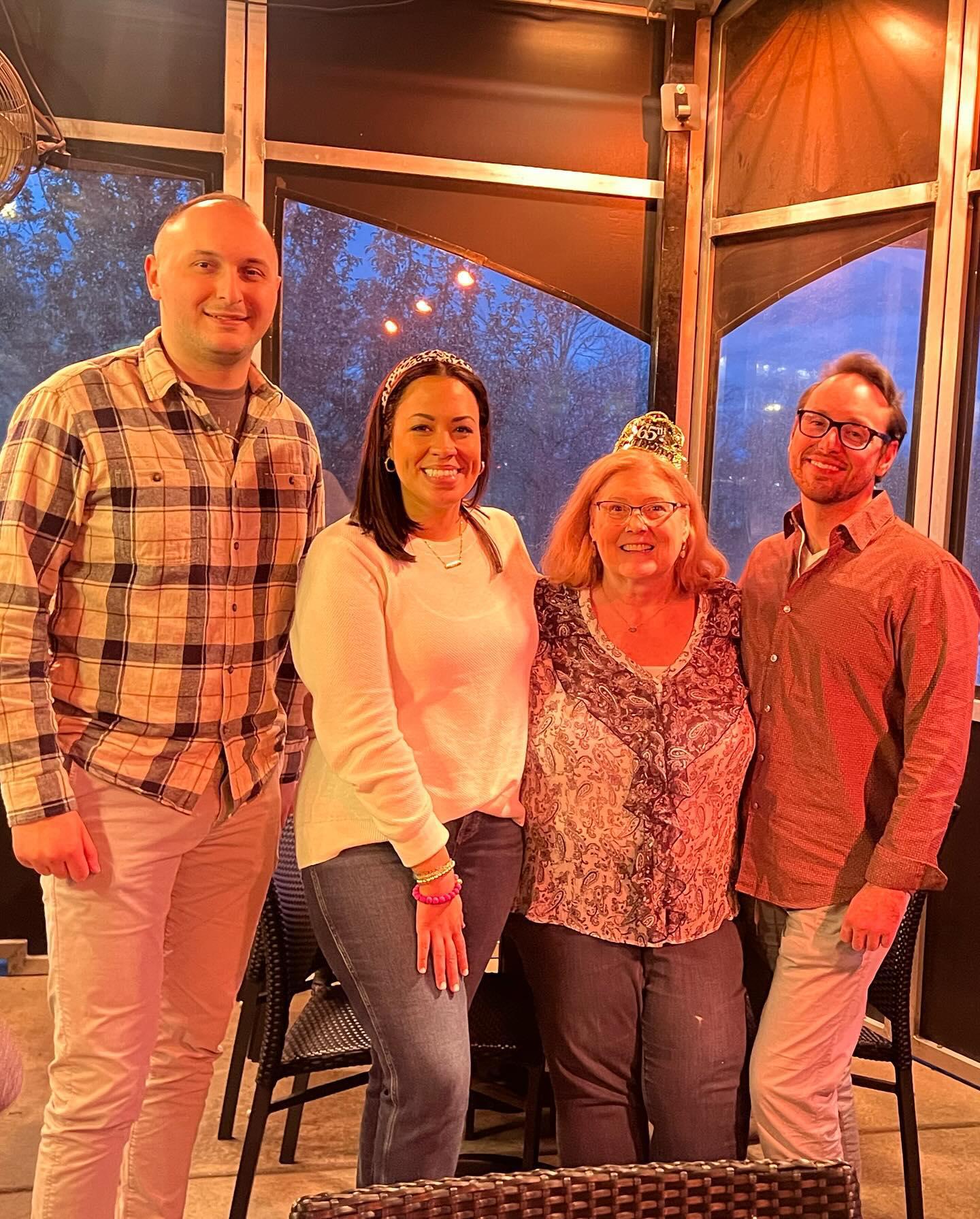 We had the best time celebrating a milestone birthday for our office manager, Rene, tonight! Nene, you care so much for our customers, your family, and your friends. You are the best coworker, mom, grandma, and friend out there and we love you dearly!