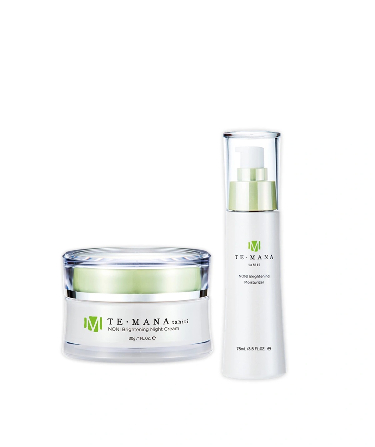 TeMana Noni Radiant Coffret de soins de jour et de nuit (petit ensemble)