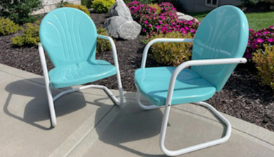 Vintage Shell Back Chairs