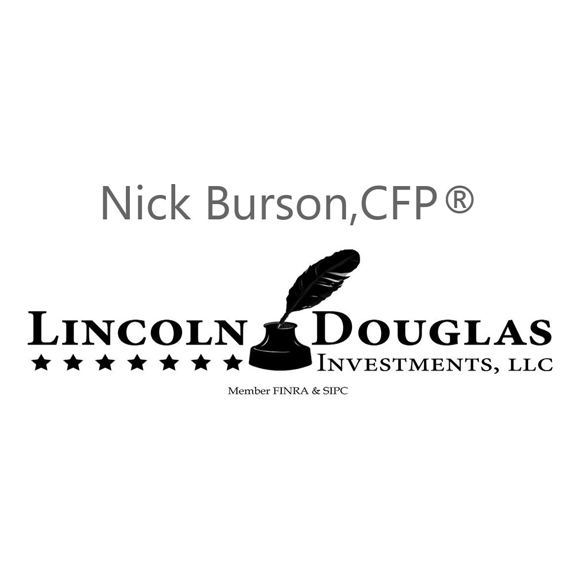 Nick Burson CFP® - Lincoln Douglas Investments, LLC Logo