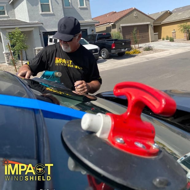 Images Impact Windshield