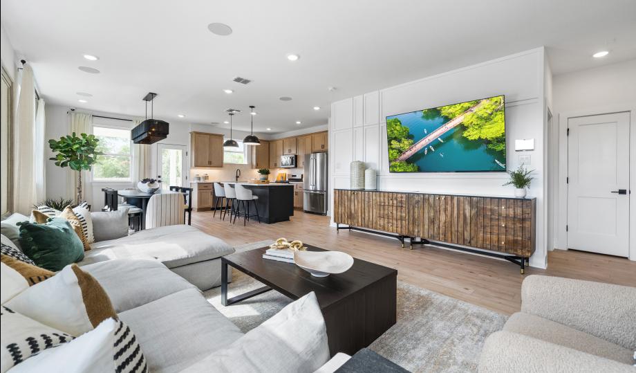 Entertain with ease in open-concept living