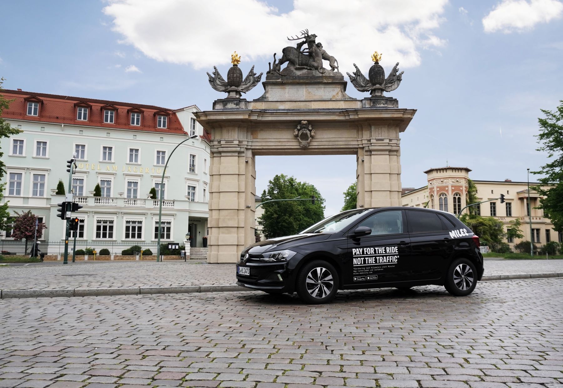 Bilder MILES Carsharing via SIXT App - Potsdam