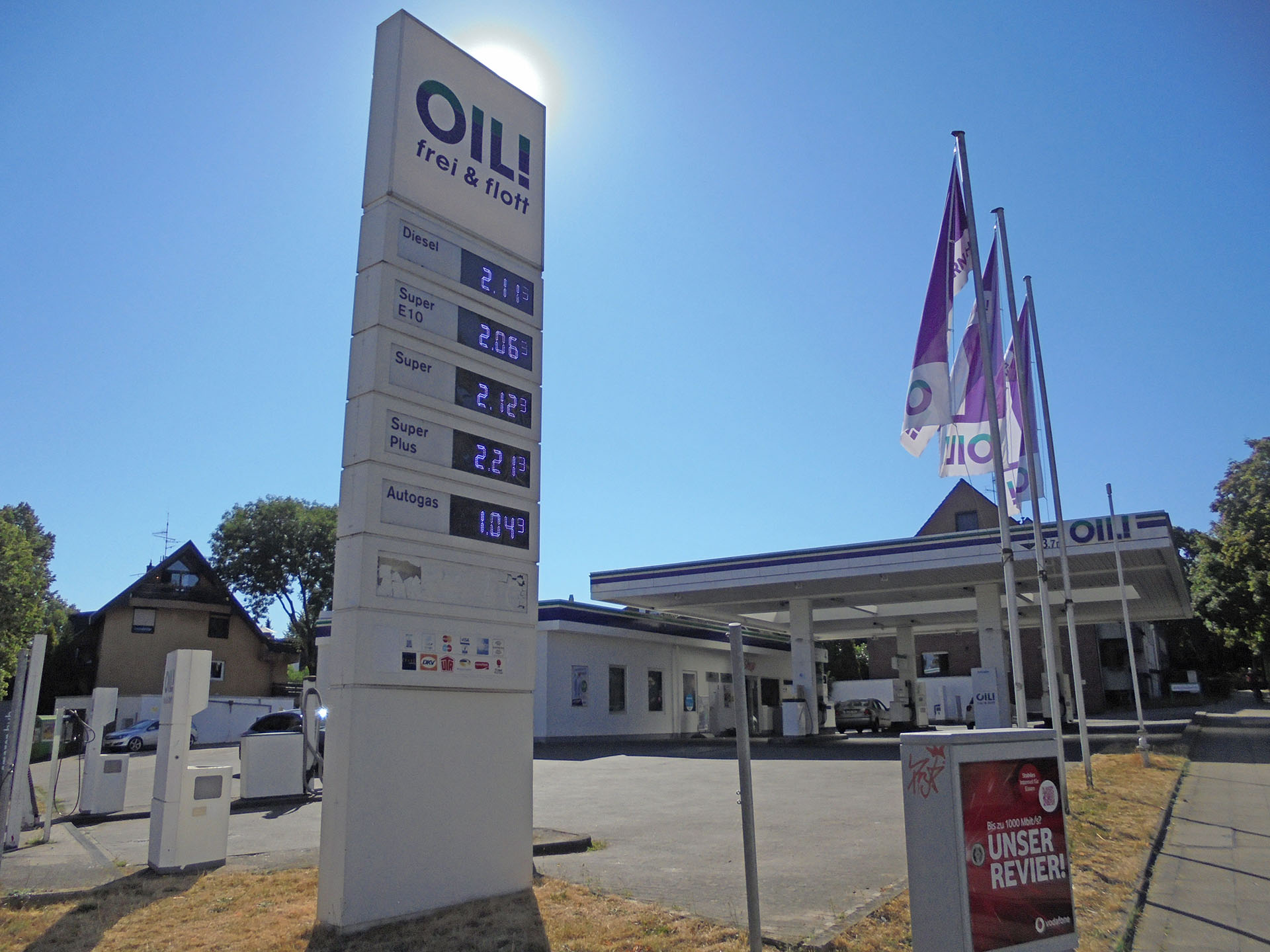 OIL! Tankstelle, Von-Ossietzky-Ring 1 in Essen
