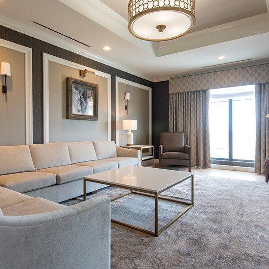 Living Room in Presidential Suite