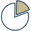Removed piece of pie chart icon.