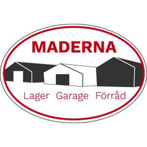 Maderna Lager Garage O Förråd Logo