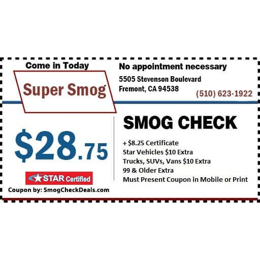 Super Smog - Fremont, CA 94538 - (510)623-1922 | ShowMeLocal.com