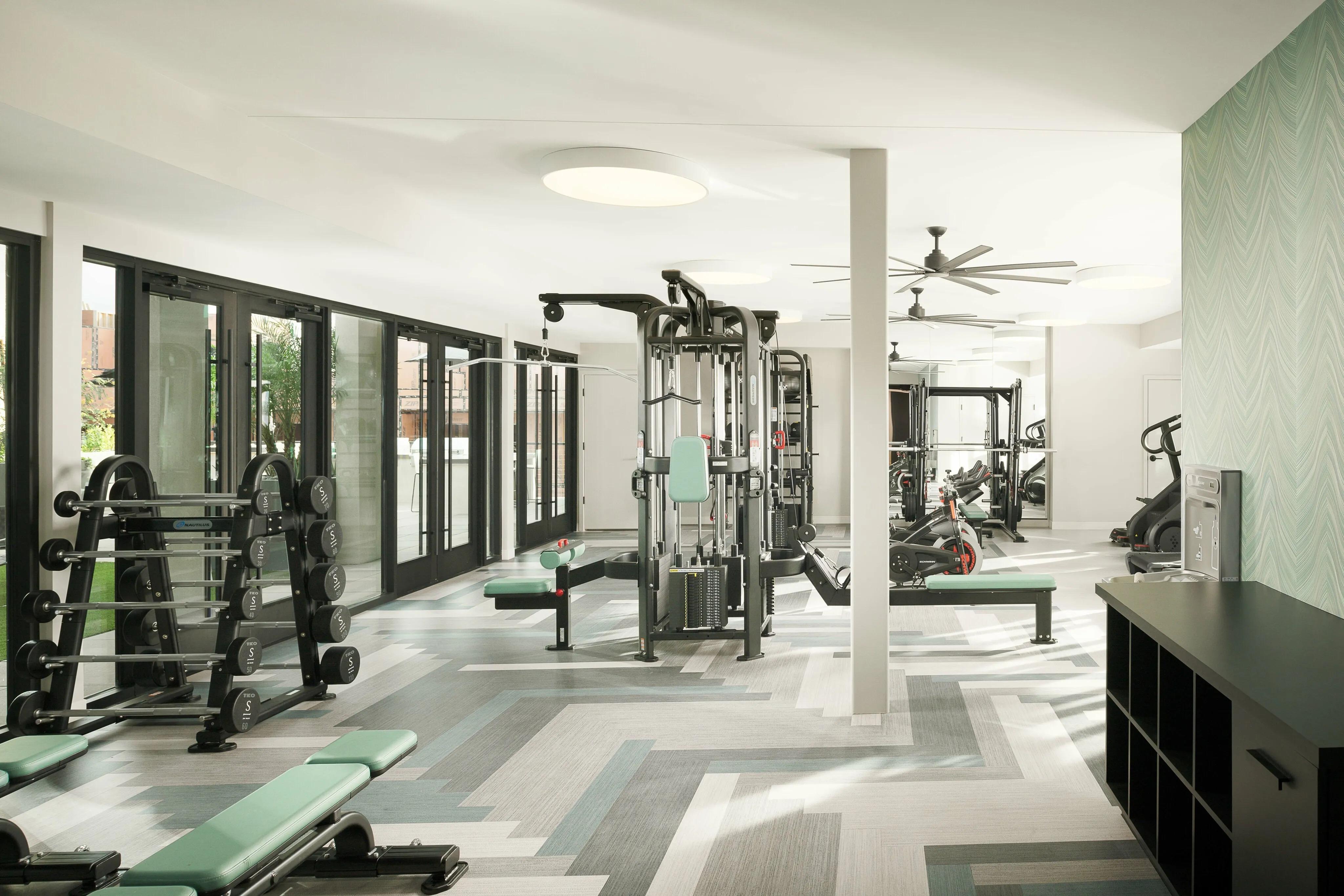 fitness center