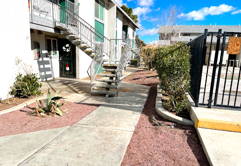 Northport Apartments, view of stairway