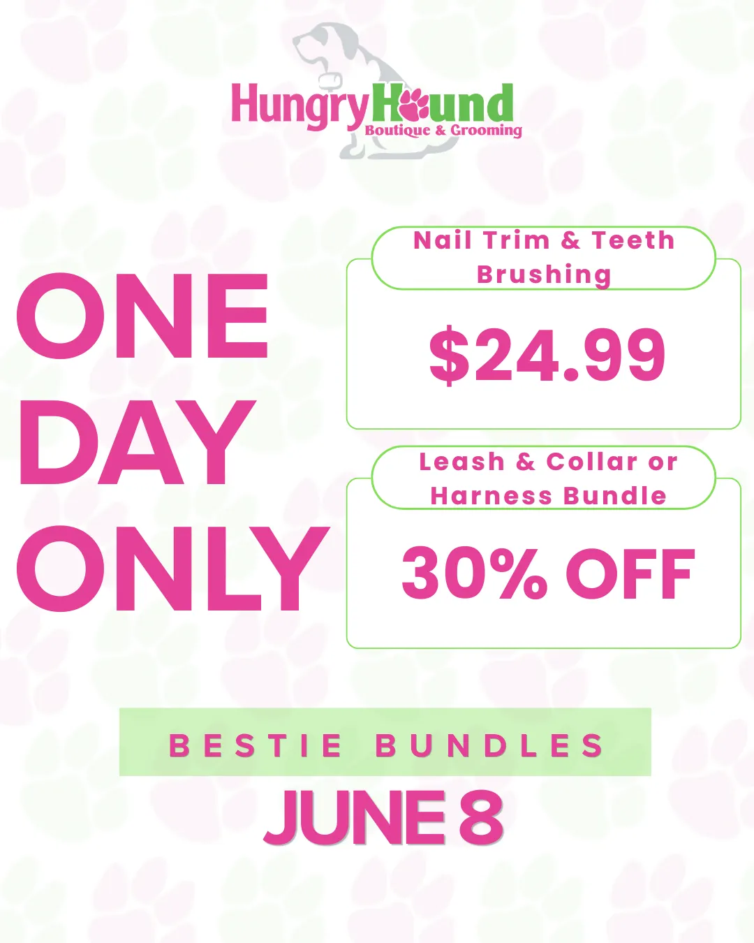 Image of Local Pet Event Bestie Bundles - One Day Only Nearby