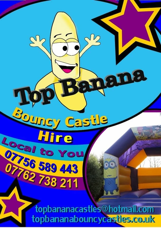 Images Top Banana Bouncy Castles