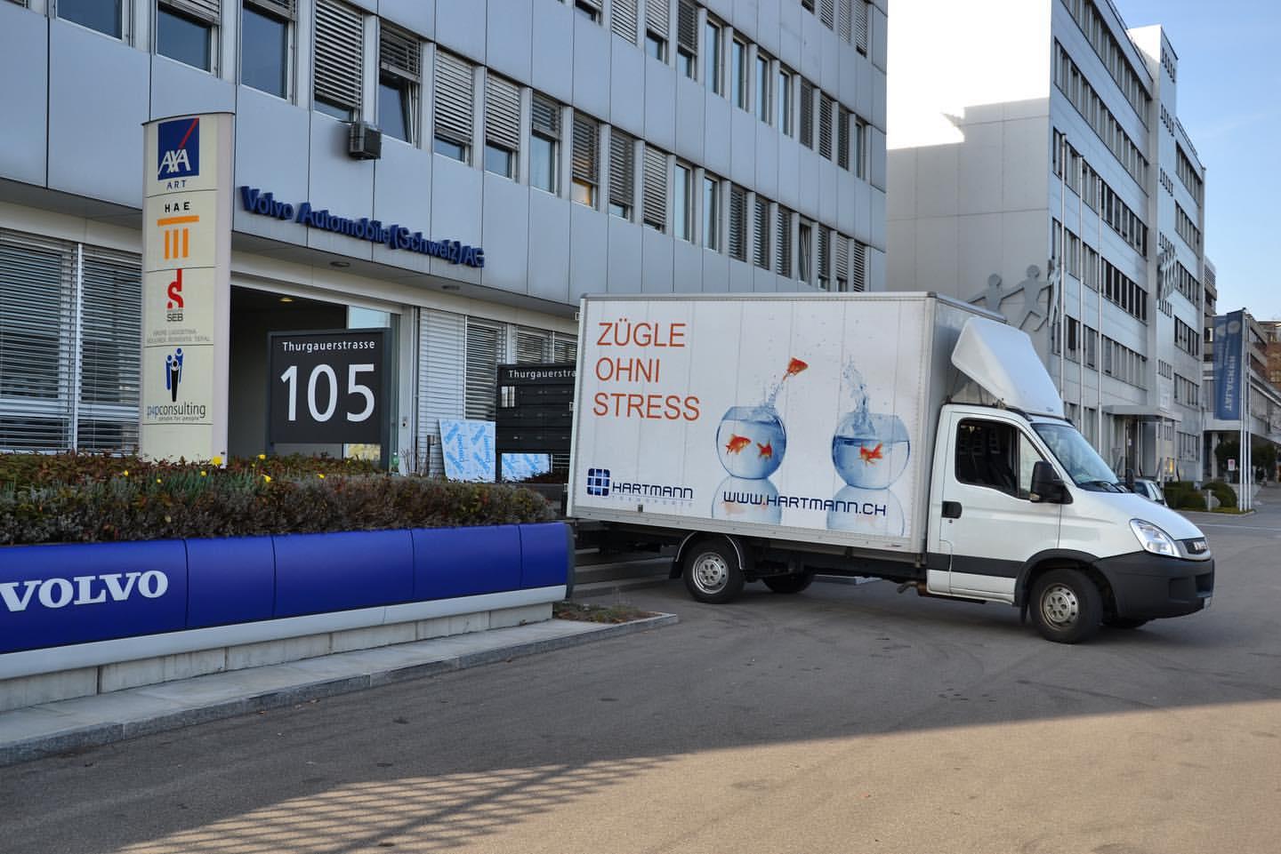 Hartmann Transporte AG, Brückenweg 20 in Zuchwil