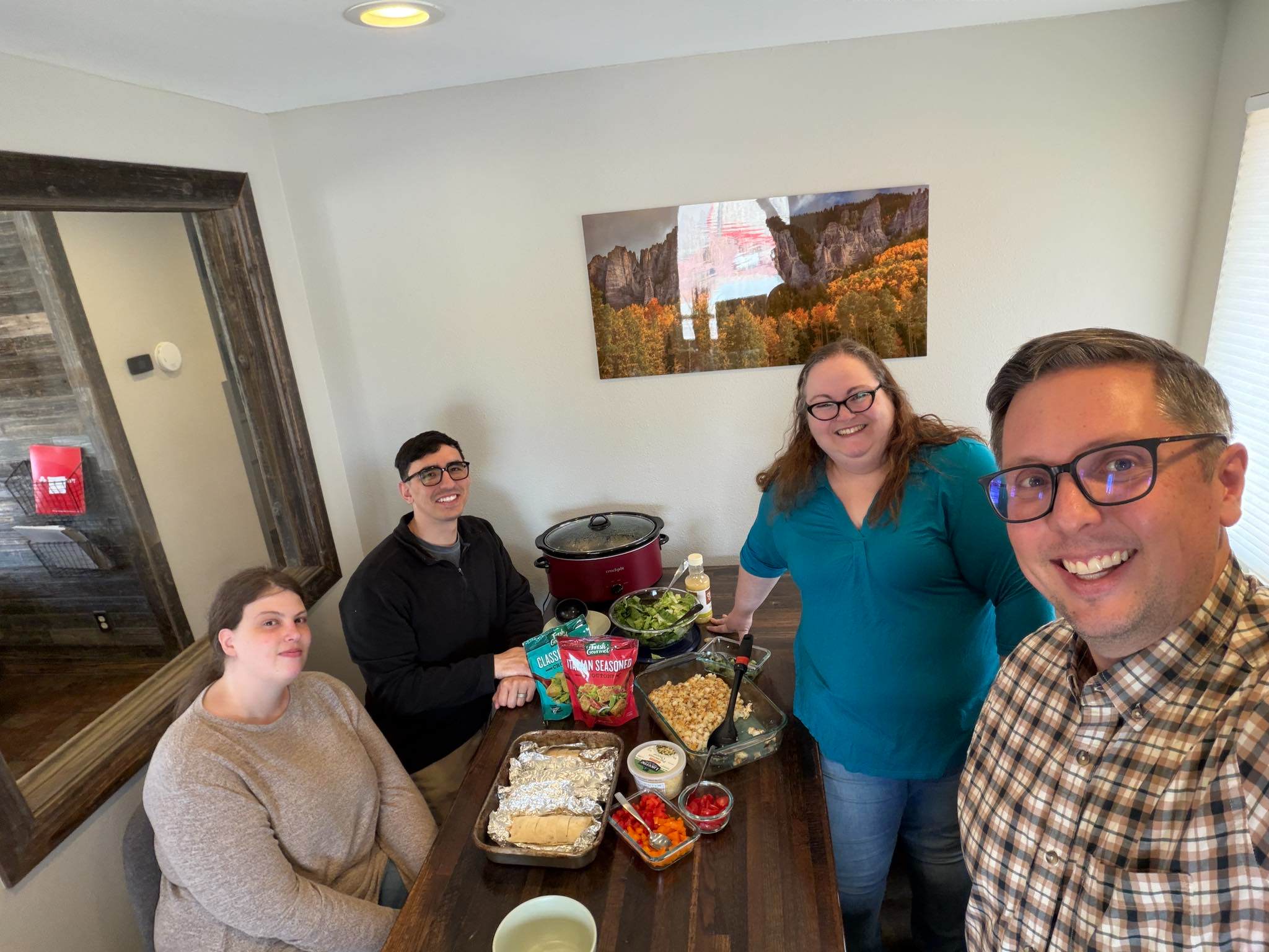 Potluck day at the office! We&rsquo;ve got some good cooks around here!