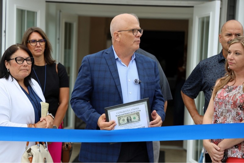 Brookwood Estates leadership at the Grand Opening of our Taylor, Michigan senior living community, welcoming residents to a new chapter of active 55+ living.