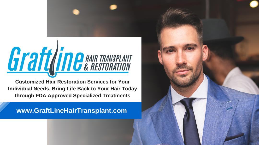 Graft Line Hair Transplant & Restoration Photo