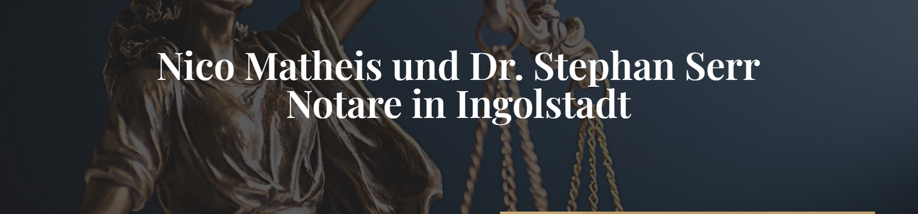 Notare Nico Matheis und Dr. Stephan Serr in Ingolstadt an der Donau - Logo