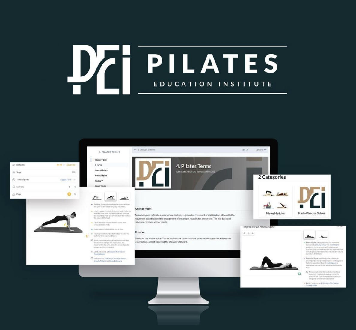 Turn your Pilates students into teachers with the Pilates Education Institute online training platform.