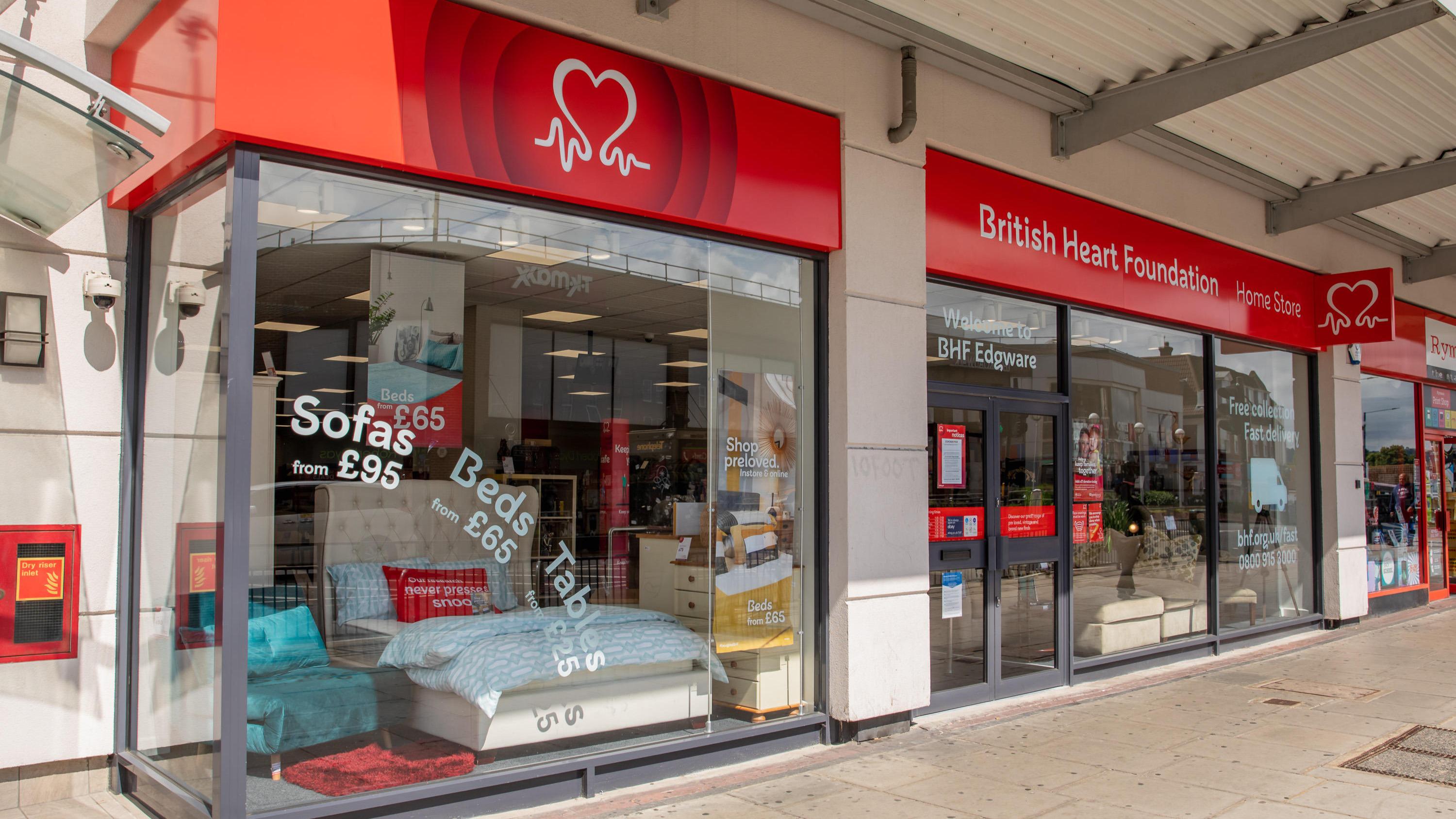 British Heart Foundation Home and Fashion Store Leeds 01132 224013