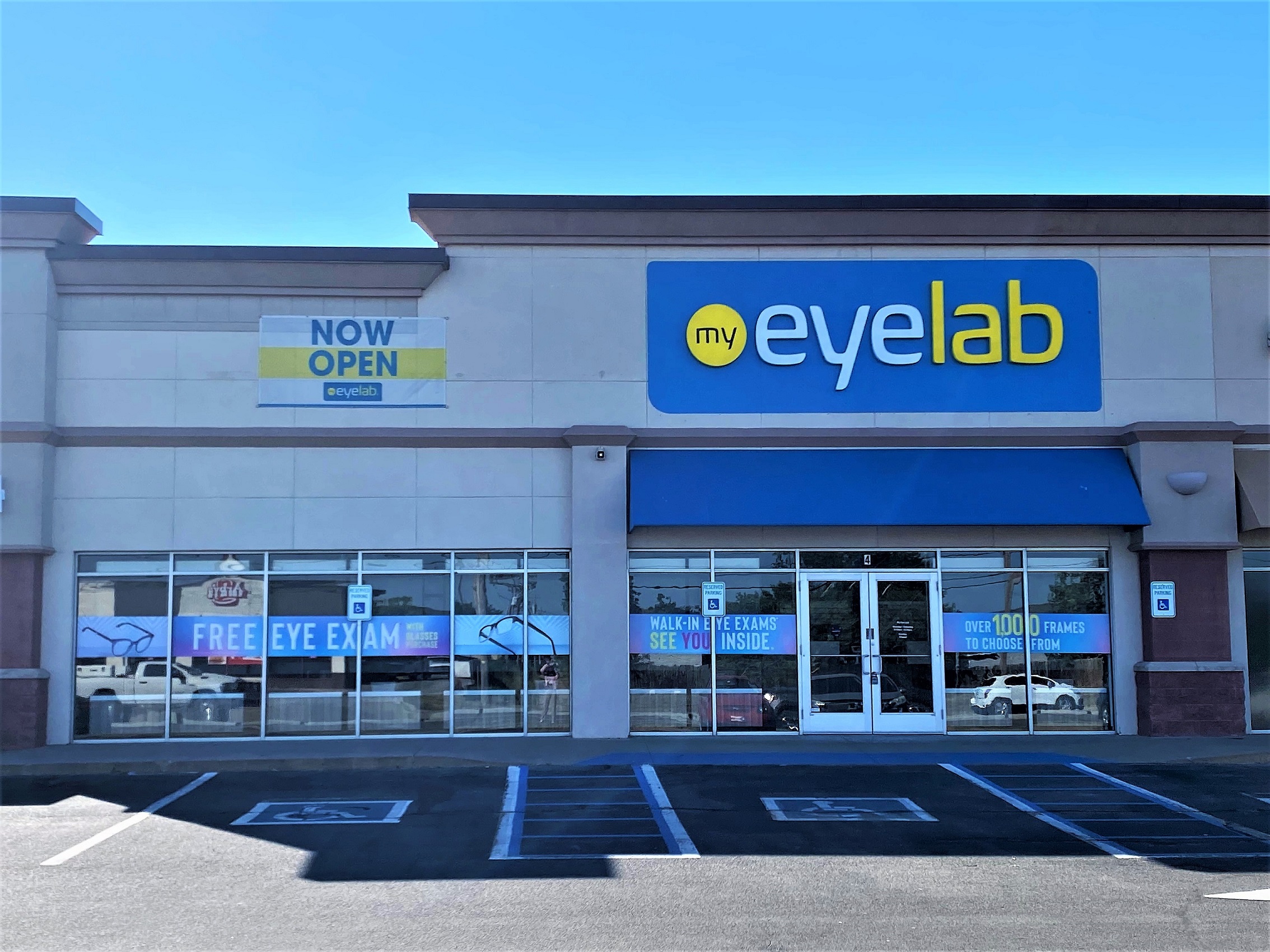 Storefront at My Eyelab optical store in Lawton, OK 73505