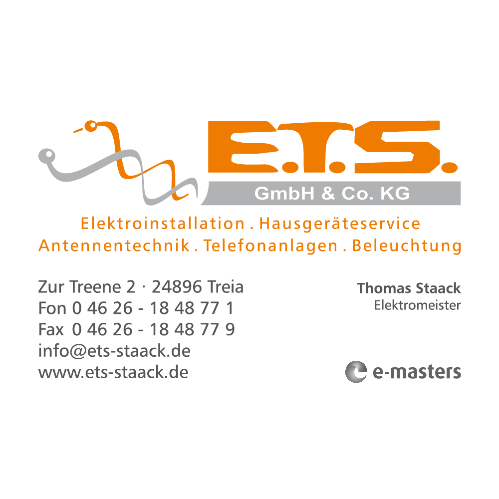 E.T.S. GmbH & Co. KG in Treia - Logo