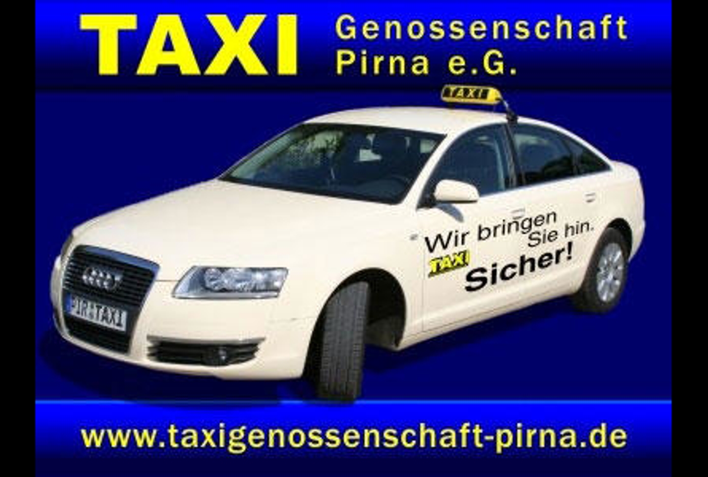 Taxigenossenschaft Pirna e. G., Bahnhof 2 in Pirna
