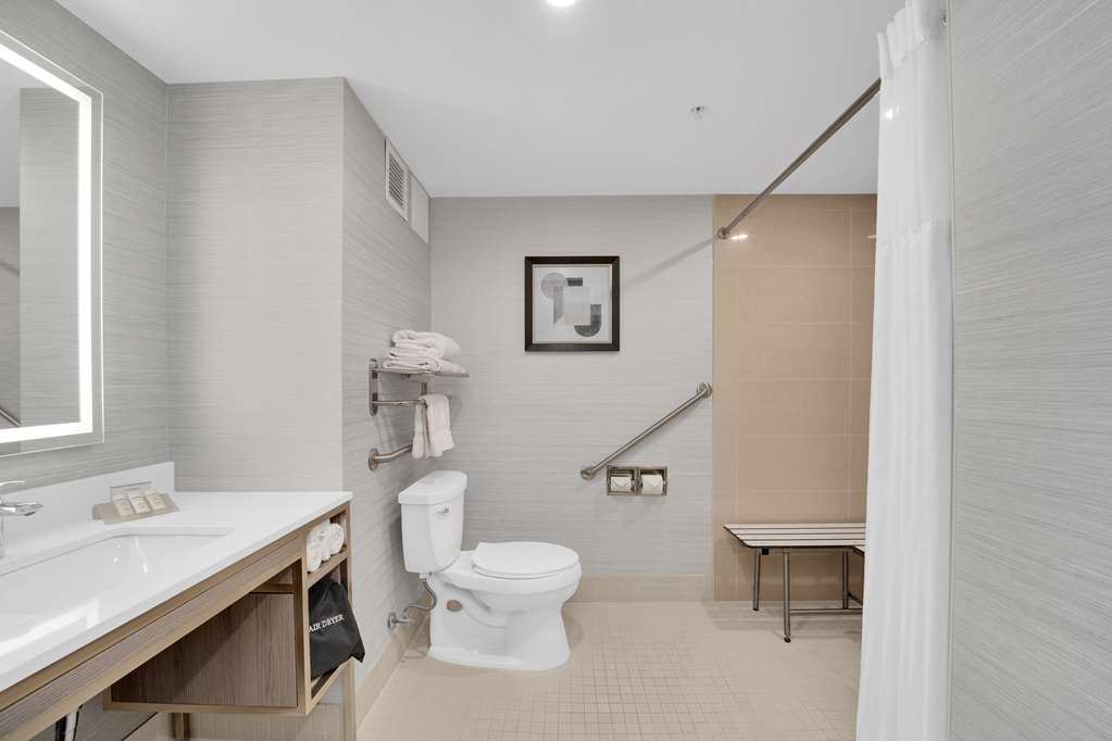Guest room bath Hilton Garden Inn Toronto/Brampton Brampton (905)595-5151