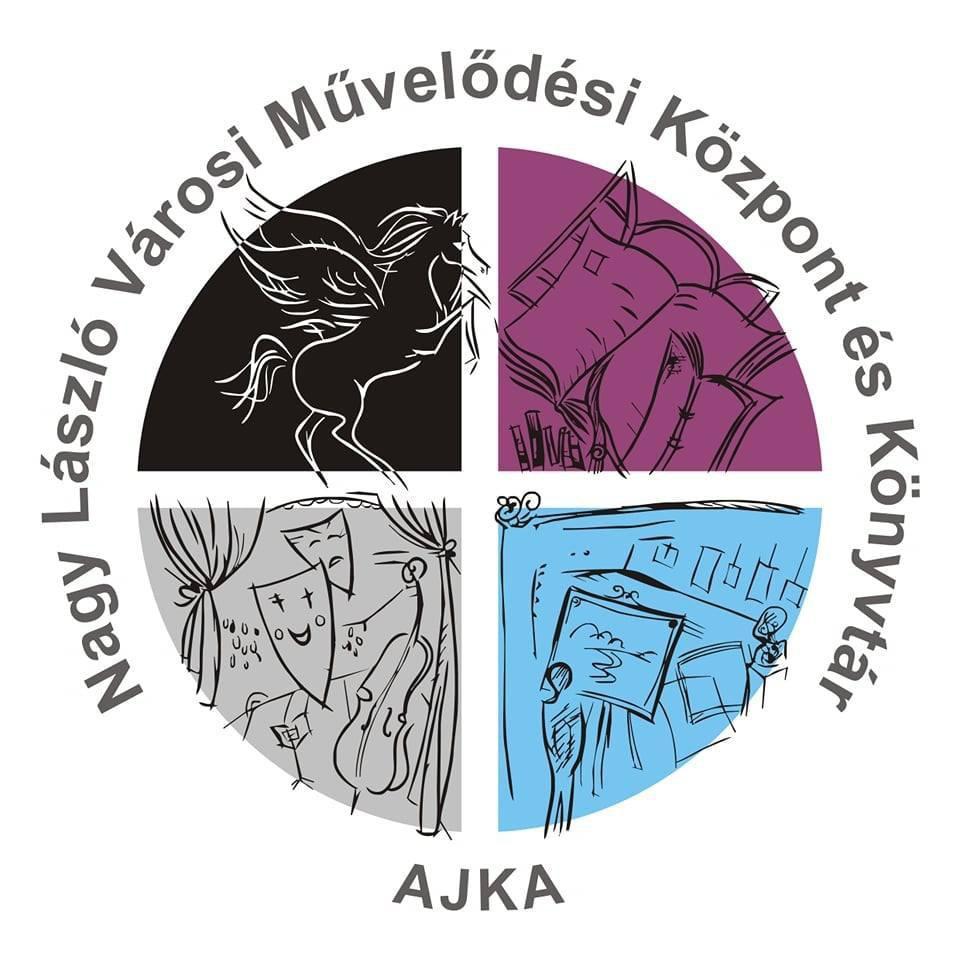 Nagy László Városi Művelődési Központ és Könyvtár Logo