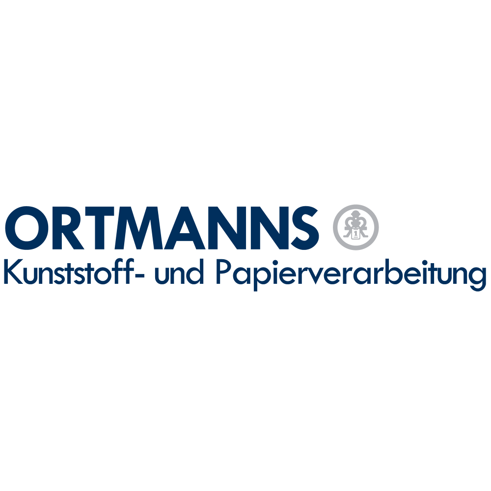 Logo Ortmanns GmbH - Kunststoff- und Papierverarbeitung