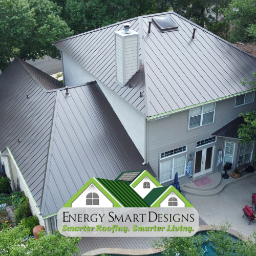 Energy Smart Designs Metal Roofing Contractors installed residential metal roofing to upgrade the home value and curb appeal. Smarter Roofing. Smarter Living.