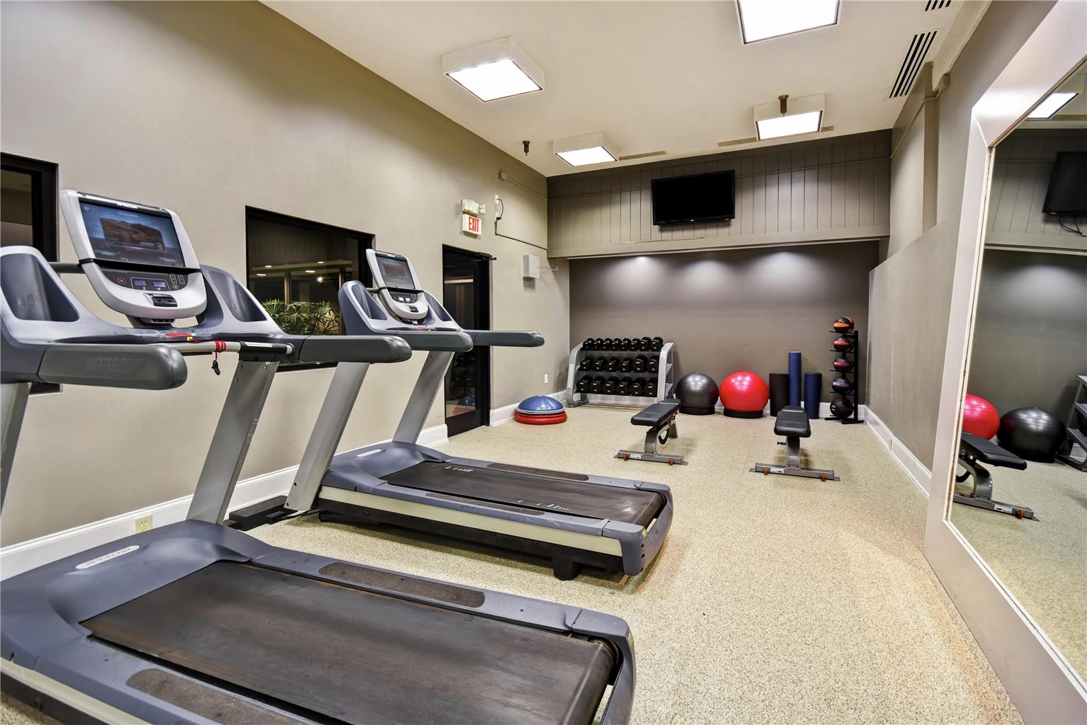 Health club fitness center gym