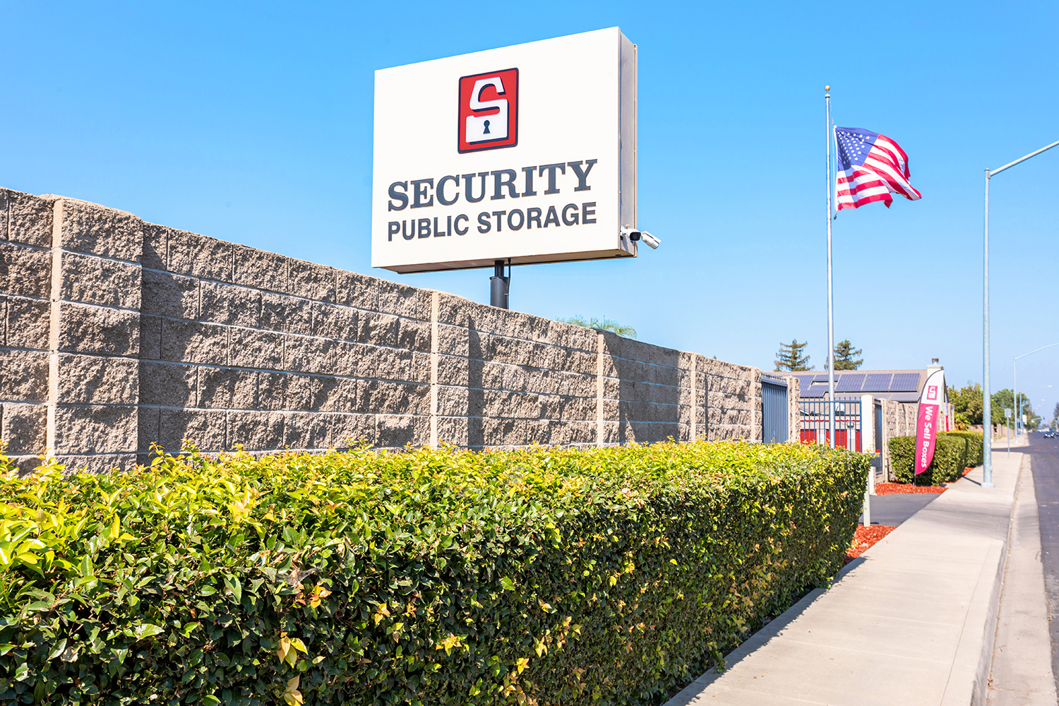 Self Storage Facility in Riverbank, CA.