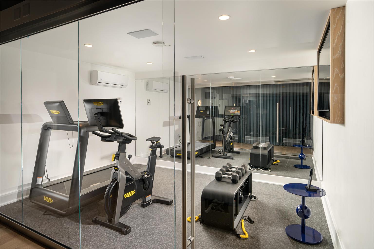 Health club  fitness center  gym