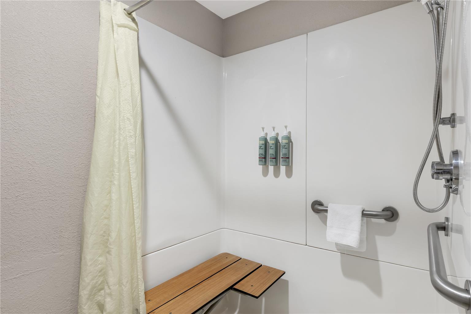 ADA King - Shower Bathroom