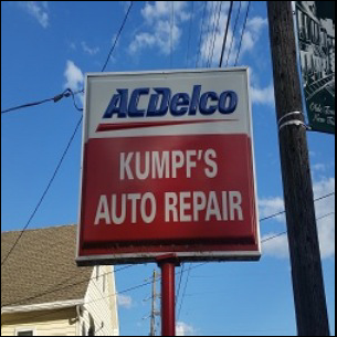 Kumpf's Auto Repair Logo